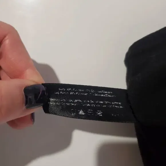 Spanx Ready To Wow Black Faux Leather Riding Leggings Womens Size XL Shapewear - Picture 12 of 13